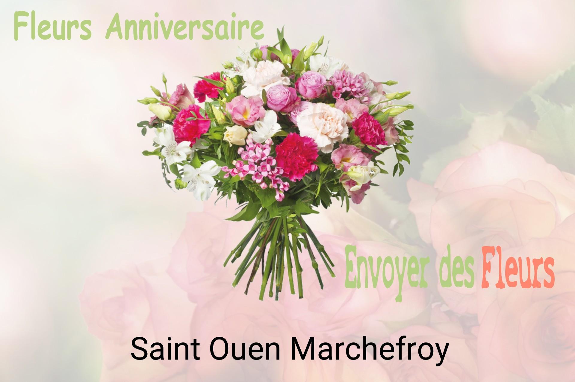 Bouquet de fleurs d’anniversaire livré à Saint-Ouen-Marchefroy